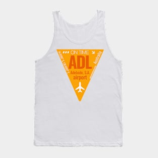 ADL airport code AUSSIE sand Tank Top